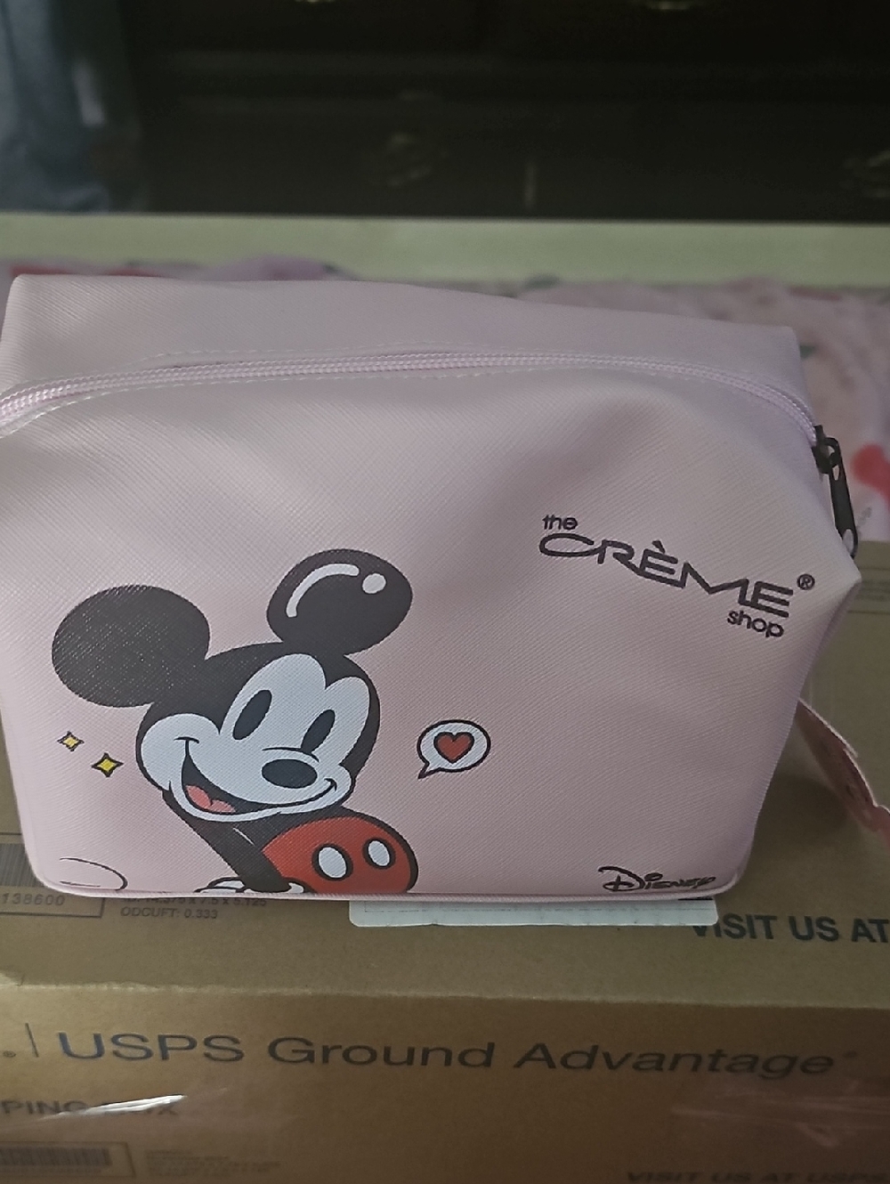 Disney Pink Mickey Makeup Bag